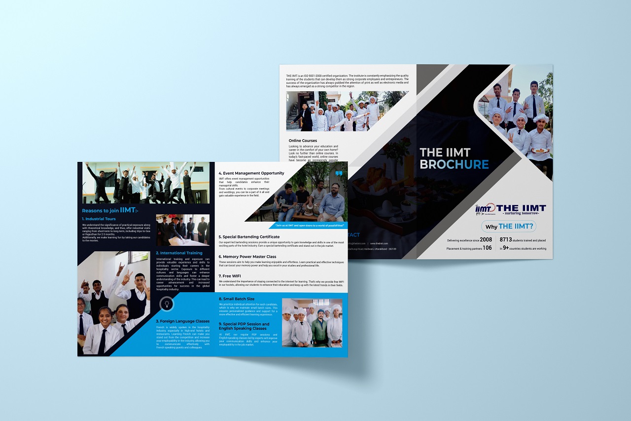 Brochure Designing Services - IIMT Brochure